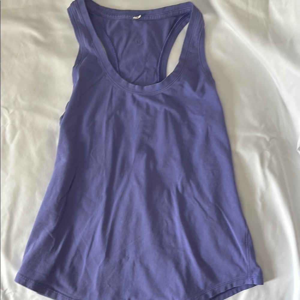 Lululemon Athletica Purple Tank Top Racerback Style